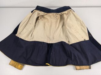 Württemberg,  Ulanka eines Angehörigen im Ulanen Regiment "König Wilhelm I" Nr 20. Stärker getragenes Kammerstück