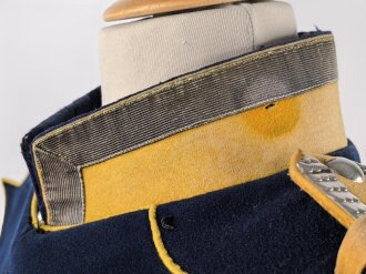 Württemberg,  Ulanka eines Angehörigen im Ulanen Regiment "König Wilhelm I" Nr 20. Stärker getragenes Kammerstück