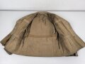 Waffen SS Tropenfeldbluse , sogenannte Sahariana. Getragenes Kammerstück , ungereinigt