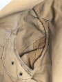 Waffen SS Tropenfeldbluse , sogenannte Sahariana. Getragenes Kammerstück , ungereinigt