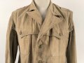 Waffen SS Tropenfeldbluse , sogenannte Sahariana. Getragenes Kammerstück , ungereinigt