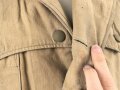 Waffen SS Tropenfeldbluse , sogenannte Sahariana. Getragenes Kammerstück , ungereinigt