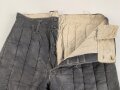 Russland 2. Weltkrieg, wattierte Winterhose in gutem Gesamtzustand, Datiert 194?