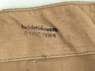 Kriegsmarine, kurze Tropenhose in sehr gutem Gesamtzustand, Kammerstück