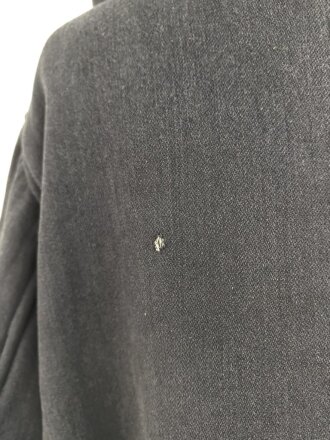 Luftwaffe, Winterwendejacke blaugrau auf weiß. Ungereinigtes , getragenes Stück.