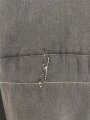Luftwaffe, Winterwendejacke blaugrau auf weiß. Ungereinigtes , getragenes Stück.