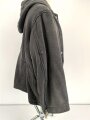Luftwaffe, Winterwendejacke blaugrau auf weiß. Ungereinigtes , getragenes Stück.