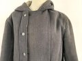 Luftwaffe, Winterwendejacke blaugrau auf weiß. Ungereinigtes , getragenes Stück.