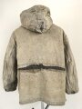 Luftwaffe, Winterwendejacke blaugrau auf weiß. Ungereinigtes , getragenes Stück.