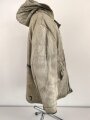 Luftwaffe, Winterwendejacke blaugrau auf weiß. Ungereinigtes , getragenes Stück.