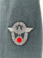 Polizei III.reich, Dienstrock für einen Offizier der Gendarmerie. Sehr guter Zustand, die Effekten original vernäht