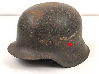 Luftwaffe, Stahlhelm Modell 1942. Innenfutter...