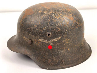 Luftwaffe, Stahlhelm Modell 1942. Innenfutter...