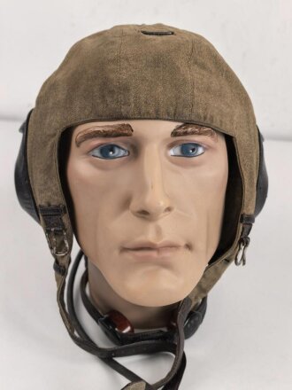 Luftwaffe,  Kopfhaube LkpS101 für fliegendes Personal. Hersteller Siemens, guter Zustand, recht groß.