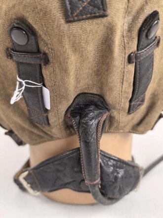 Luftwaffe,  Kopfhaube LkpS101 für fliegendes Personal. Hersteller Siemens, guter Zustand, recht groß.