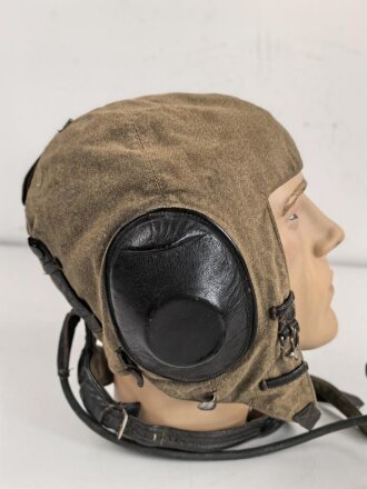 Luftwaffe,  Kopfhaube LkpS101 für fliegendes Personal. Hersteller Siemens, guter Zustand, recht groß.