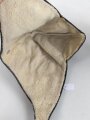 Luftwaffe,  Kopfhaube  für fliegendes Personal. Späte, taubenblaue Ausführung, Kopfgrösse 58, wohl ungetragenes Stück