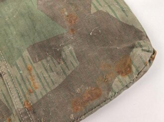 Einzelner Beutel für Handgranatenbeutel der Fallschirmtruppe. Reissverschluss defekt, ungereinigtes Stück