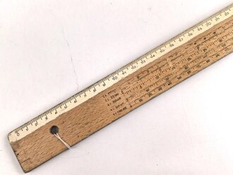 Luftwaffe, Holzlineal 40cm, gehört so in den...