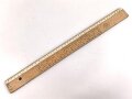 Luftwaffe, Holzlineal 40cm, gehört so in den "Behälter für Navigations- Lehr- und Übungsgerät Fl 98000"