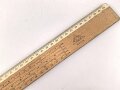 Luftwaffe, Holzlineal 40cm, gehört so in den "Behälter für Navigations- Lehr- und Übungsgerät Fl 98000"