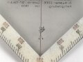 Luftwaffe, Kursdreieck KD1 , datiert 1939, gebraucht