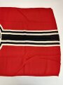 Kriegsmarine, Reichskriegsflagge kleine Grösse . Markiert " Kr. Fl. 80 x 135" . Sehr guter Zustand