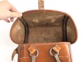 Packtasche für Berittene der Wehrmacht, datiert 1943. Getragenes Stück in gutem Gesamtzustand
