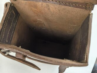 Kaiserreich, Paar Packtaschen für Offiziere, guter Gesamtzustand, ungereinigt