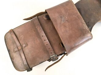 Kaiserreich, Paar Packtaschen für Offiziere, guter...