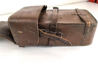 Kaiserreich, Paar Packtaschen für Offiziere, guter Gesamtzustand, ungereinigt