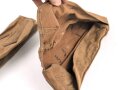 Jäger Regiment zu Pferd Nr. 3, Paar Behelfspacktaschen ( werden unter die ledernen Packtaschen befestigt) Kammerstücke von 1915, ungereinigt