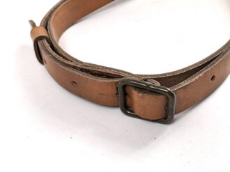 Kaiserreich und 1. Weltkrieg, Armriemen für eine Stahlrohrlanze. Neuzeitliche Fertigung / REPRODUKTION