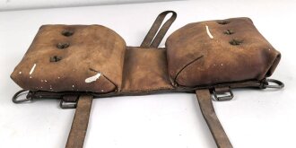 1. Weltkrieg, Kammkissen für Artillerie datiert 1915. Ungereingtes Stück