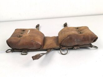 1. Weltkrieg, Kammkissen für Artillerie datiert 1915. Ungereingtes Stück