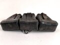 1.Weltkrieg , Patronentasche für Berittene. . Ein Verschlussriemen alt ergänzt, datiert 1915, ungereinigt