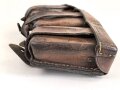 1.Weltkrieg , Patronentasche für Berittene. Leder trocken, datiert 1917