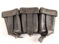 1.Weltkrieg , Patronentasche für Berittene. Getragenes Stück in gutem Zustand, markiert 1917