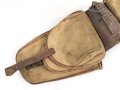 1.Weltkrieg, Paar Behelfspacktaschen aus Segeltuch. Ungereinigt, Stempel eines Train Depot