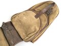 1.Weltkrieg, Paar Behelfspacktaschen aus Segeltuch. Ungereinigt, Stempel eines Train Depot