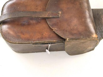 Ulanenregiment 15 ?, Paar Packtaschen für Offiziere, guter Zustand, ungereinigte Kammerstücke