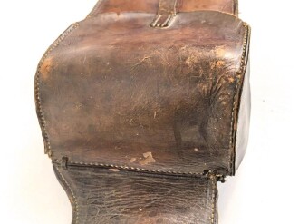 Ulanenregiment 15 ?, Paar Packtaschen für Offiziere, guter Zustand, ungereinigte Kammerstücke
