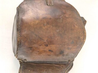 Ulanenregiment 15 ?, Paar Packtaschen für Offiziere, guter Zustand, ungereinigte Kammerstücke