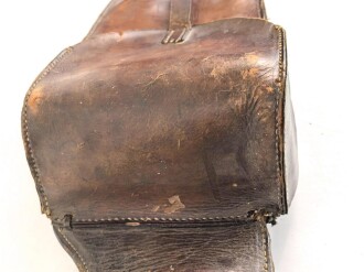 Ulanenregiment 15 ?, Paar Packtaschen für Offiziere, guter Zustand, ungereinigte Kammerstücke