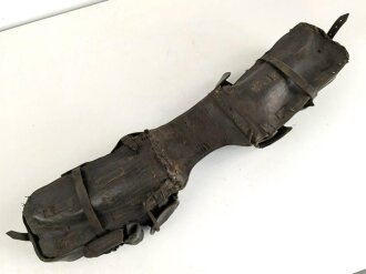 1. Garde Ulanen Regiment, Paar Packtaschen für Offiziere, ungereinigte Kammerstücke von 1915