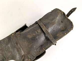 1. Garde Ulanen Regiment, Paar Packtaschen für Offiziere, ungereinigte Kammerstücke von 1915