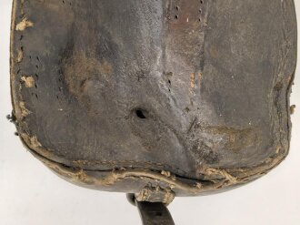 1. Garde Ulanen Regiment, Paar Packtaschen für Offiziere, ungereinigte Kammerstücke von 1915