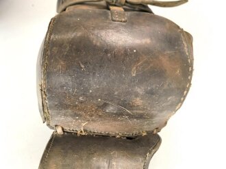 1. Garde Ulanen Regiment, Paar Packtaschen für Offiziere, ungereinigte Kammerstücke von 1915