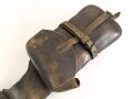 1. Garde Ulanen Regiment, Paar Packtaschen für Offiziere, ungereinigte Kammerstücke von 1915