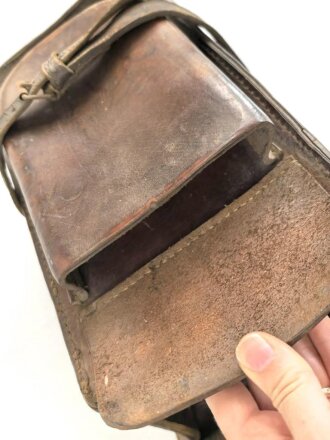 1. Weltkrieg, Paar Packtaschen für berittene, keine erkennbare Stempelung, ungereinigt